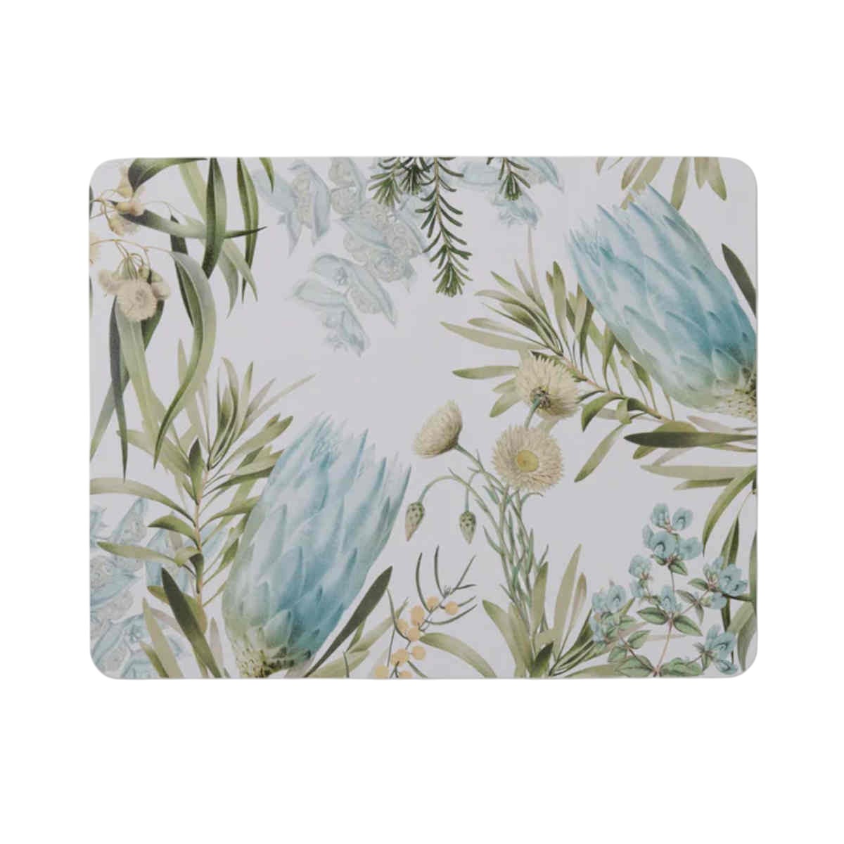 Madras Link Rectangle Placemat Native Garden Set of 4 | Minimax