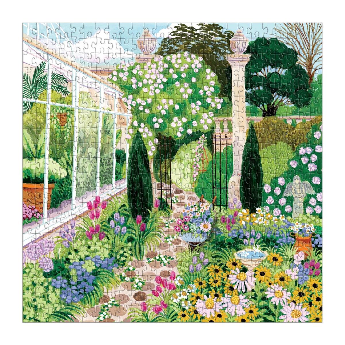 Galison Evergreen Gardens Puzzle 500 Piece | Minimax