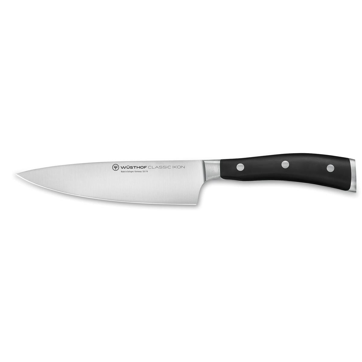 Wusthof Classic Ikon Black Chefs Knife 16cm