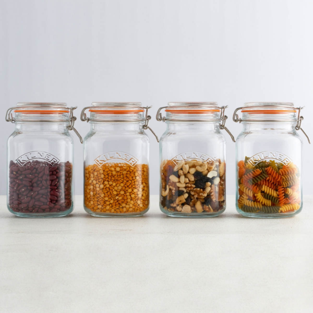 Kilner Square Clip Top Jar 1.5L | Minimax