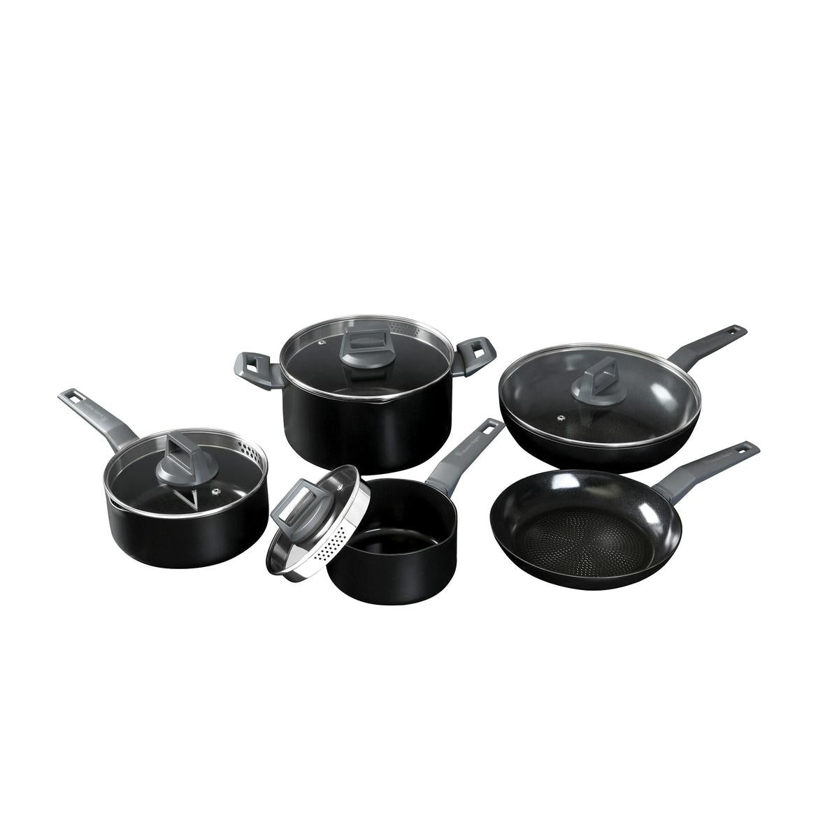 Stanley Rogers Statement Ceramic Non-Stick 5 Piece Cookware Set