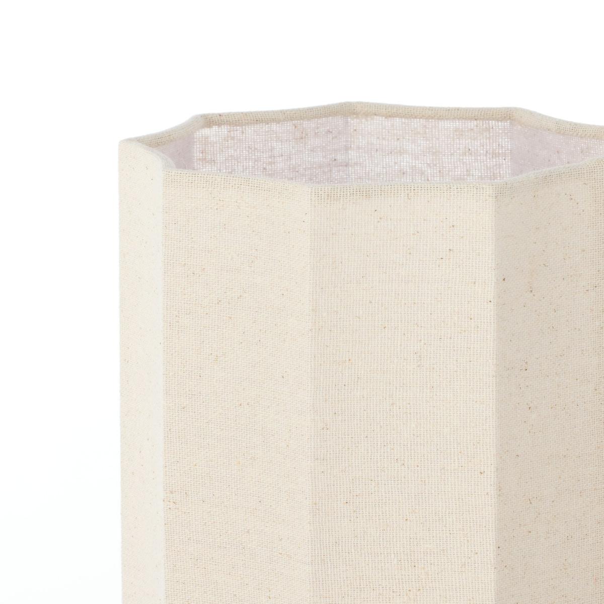 Amalfi Tier Table Lamp Natural & Black 16x16x50cm