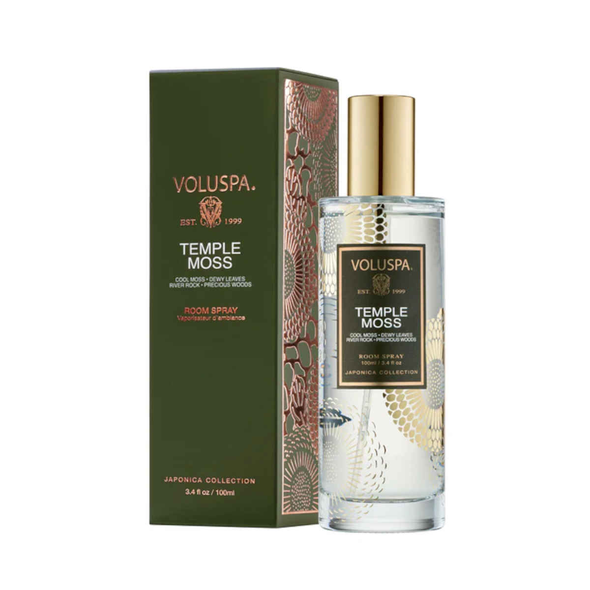 Voluspa Temple Moss Room Spray 100ml | Minimax
