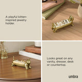 Umbra Ali Cat Ring Holder Brass | Minimax