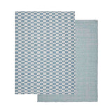 Davis & Waddell Heritage Check Cotton Tea Towel 2pcs Set | Minimax