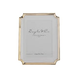 Hamptons Gold Clipped Corners Frame 4x6"