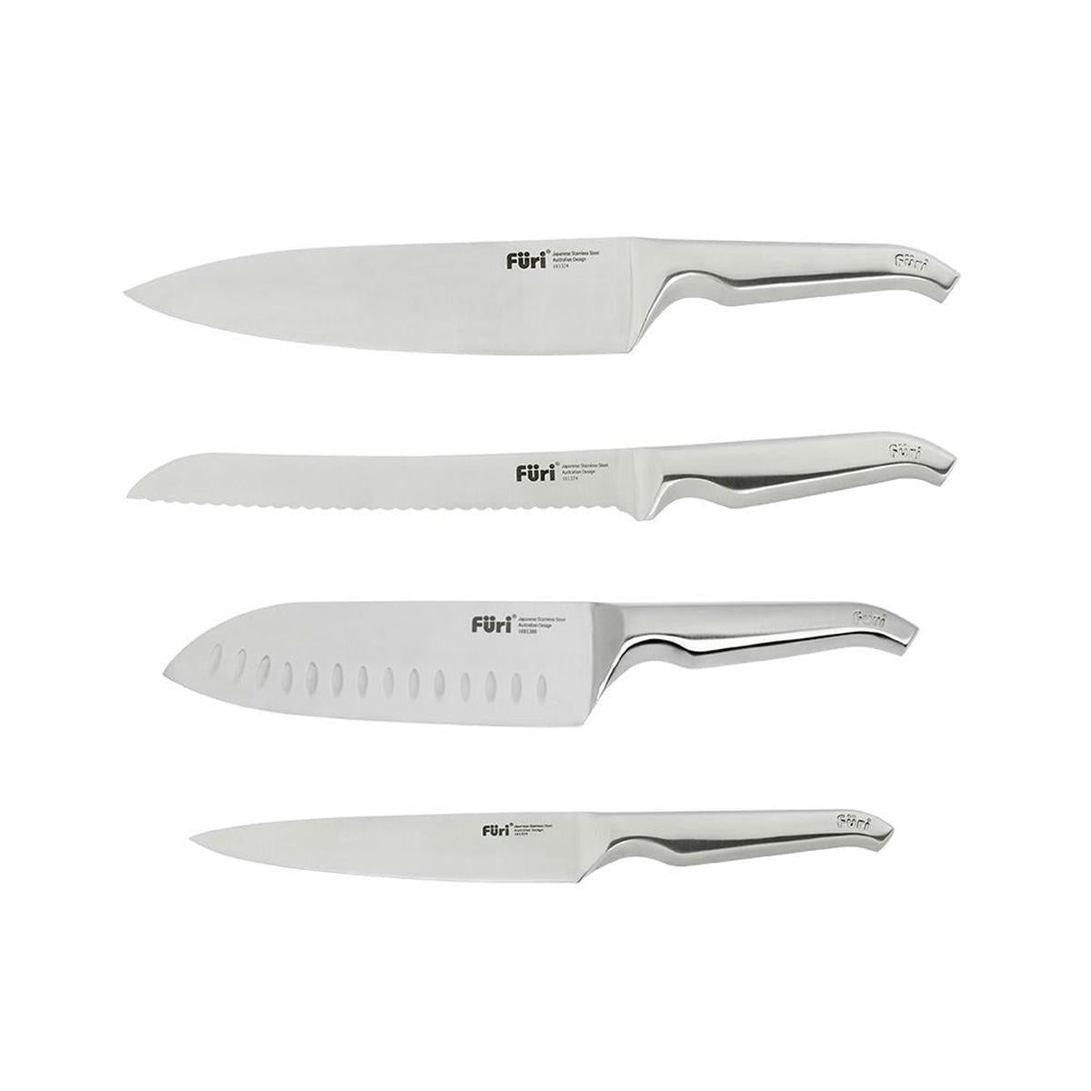 Furi Pro Capsule Knife Block Set 5 Piece