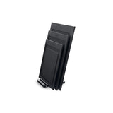 Woll Cut & Serve Board Black 25x19cm