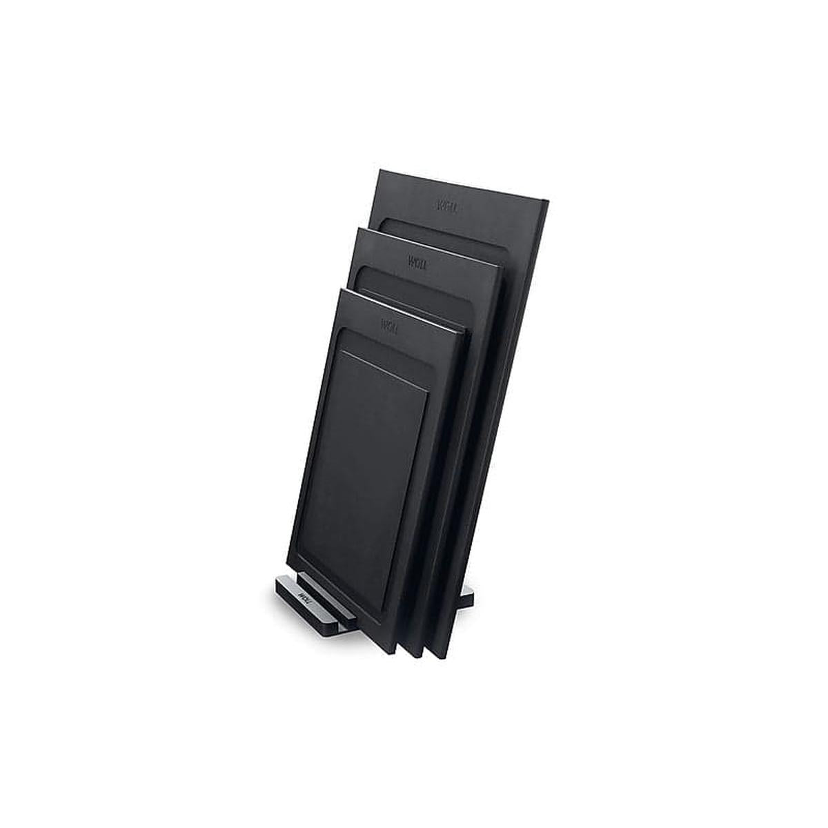 Woll Cut & Serve Board Black 30x22cm | Minimax