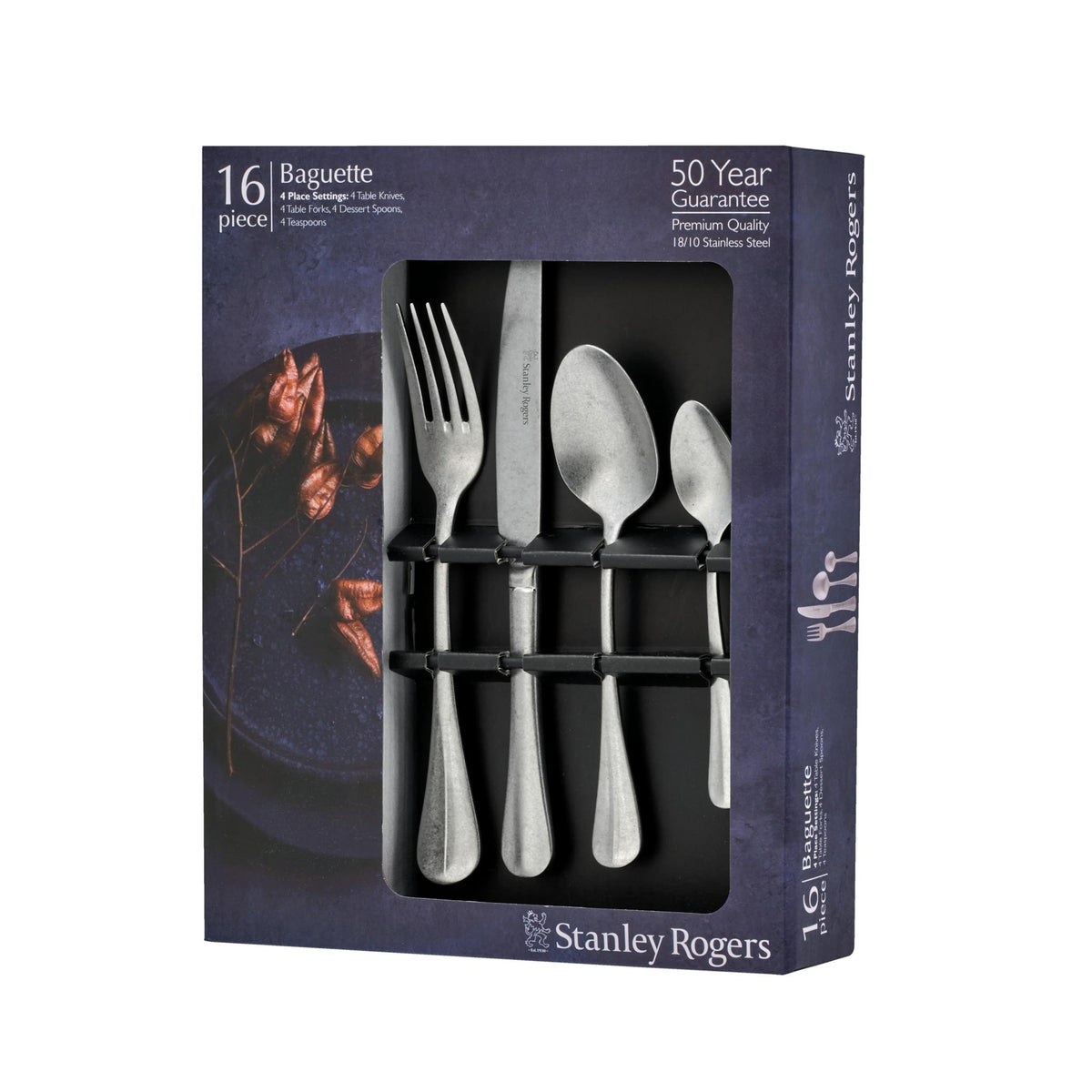 Stanley Rogers Baguette Vintage 16 Piece Cutlery Set
