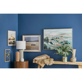 Amalfi Indi Table Lamp White 38x38x62cm