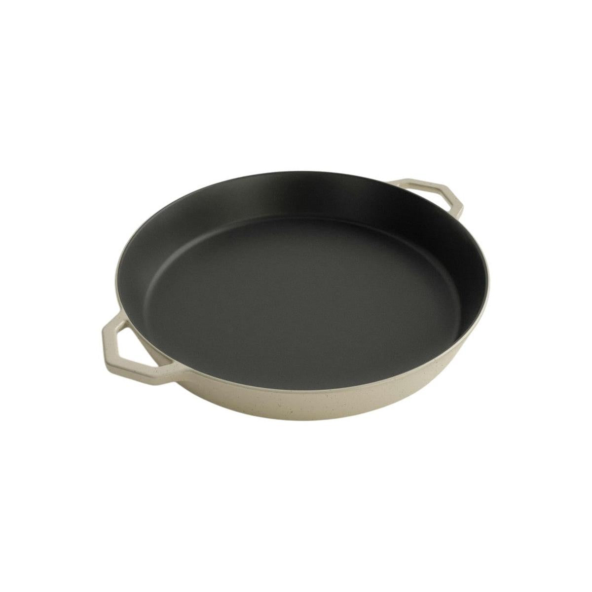 Ironclad Co 36cm Salt Stone Satin Enamel Grande Legacy Pan