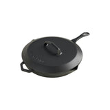 Ironclad Co 28cm Antique Black Satin Enamel Legacy Lid