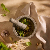 Davis & Waddell Granite Mortar & Pestle Grey 18cm | Minimax