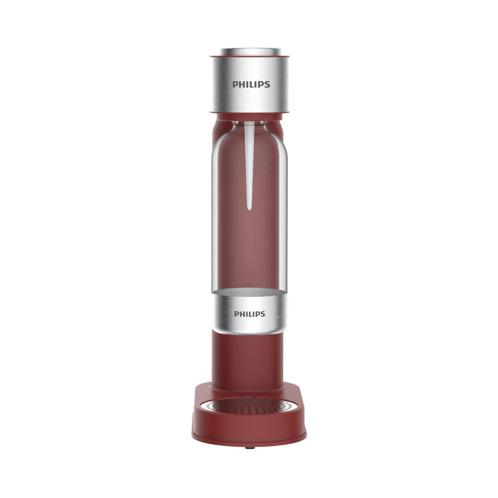 Philips GoZero Soda Maker with PET Bottle Red 1L