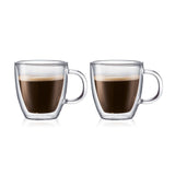 Bodum Bistro Espresso Mug with Handle 150ml (Set of 2) | Minimax