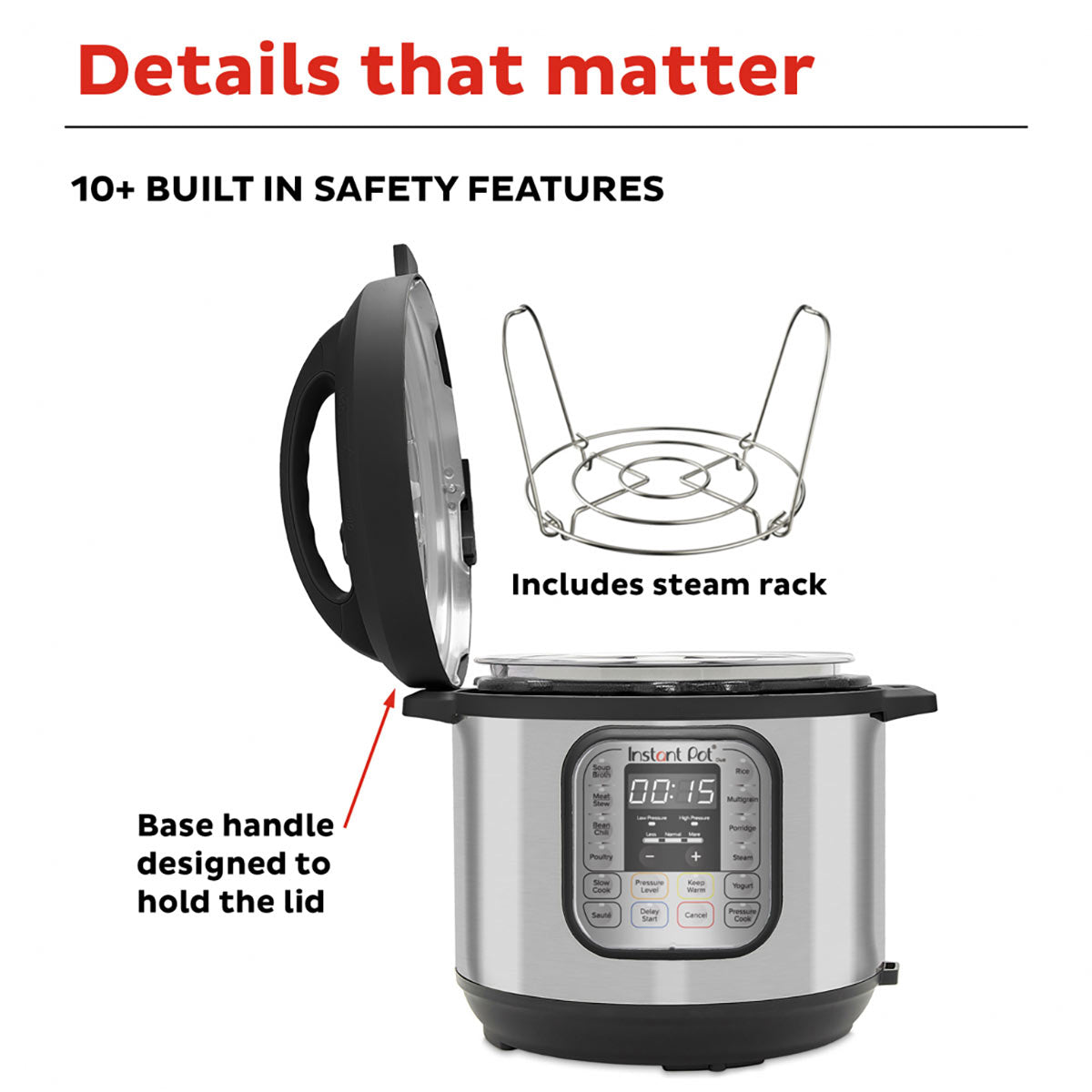 Instant Pot Duo 7in1 MultiFunctional Smart Cooker 5.7L Minimax