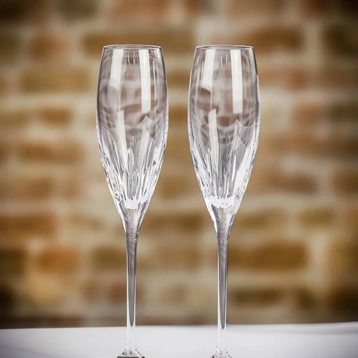 Wedgwood Vera Wang Duchesse Champagne Flutes Set of 2 Minimax