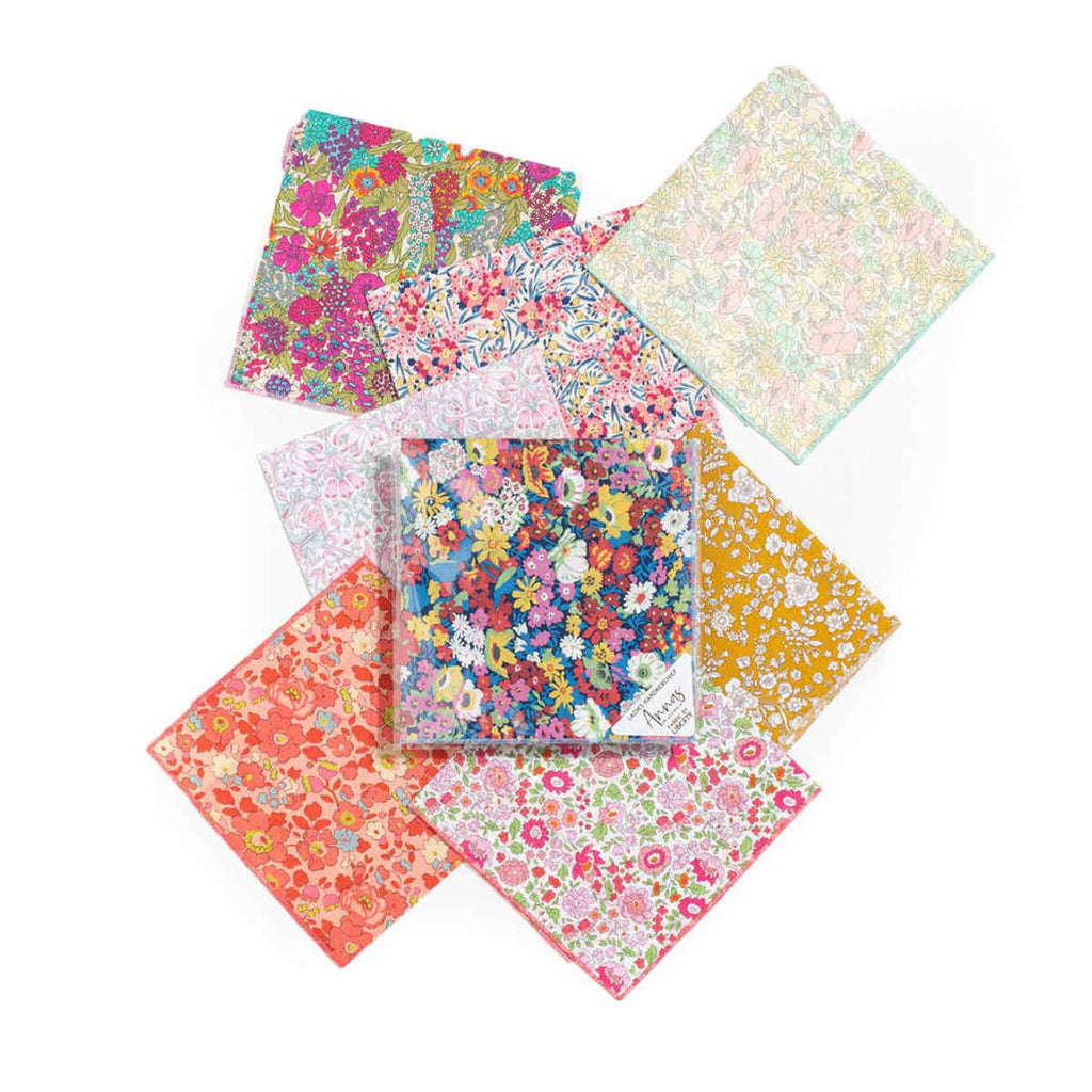 Annas of Australia Liberty Handkerchief Assorted (price per item) | Minimax
