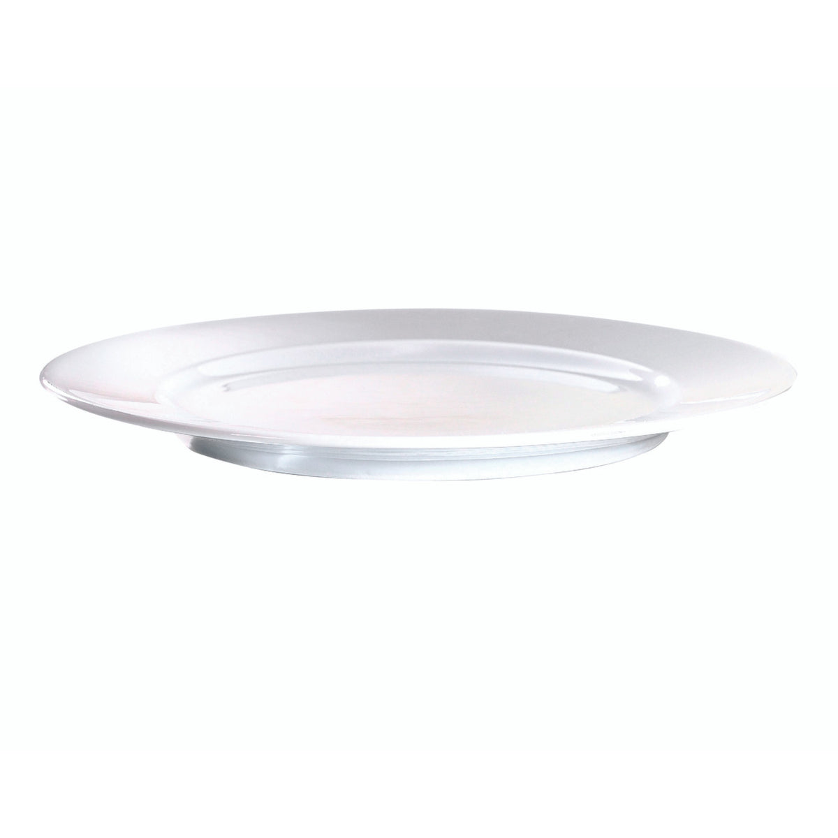 Pillivuyt Sancerre Dinner Plate 28cm - side view