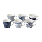 Royal Doulton Pacific Mugs 260ml (Set of 6) | Minimax