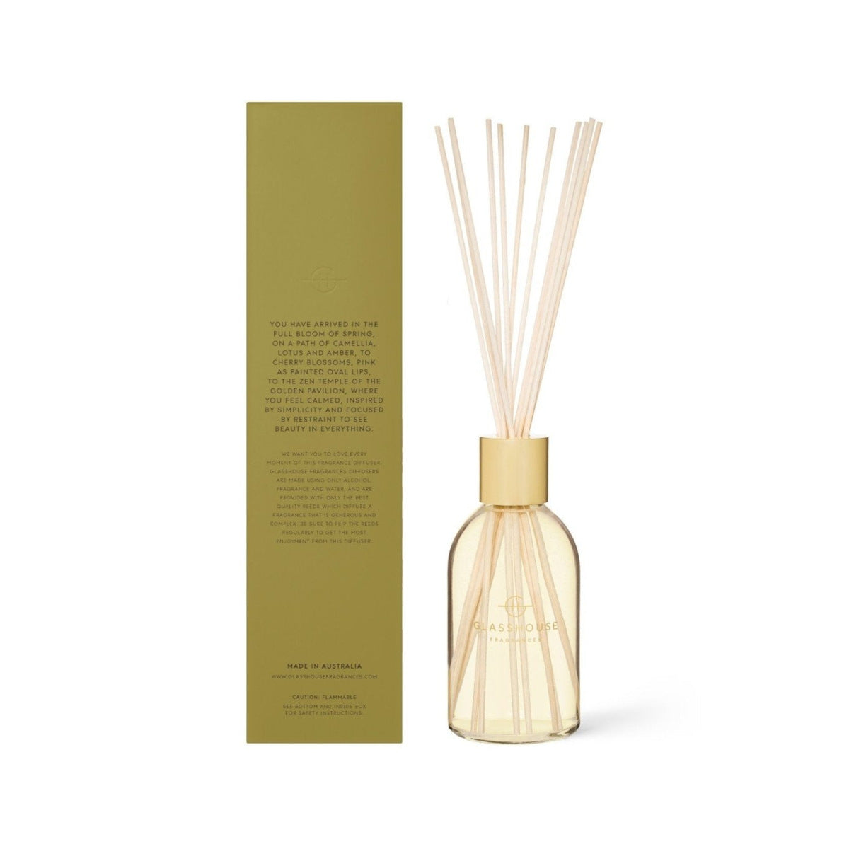 Glasshouse Fragrances Kyoto In Bloom Diffuser 250ml