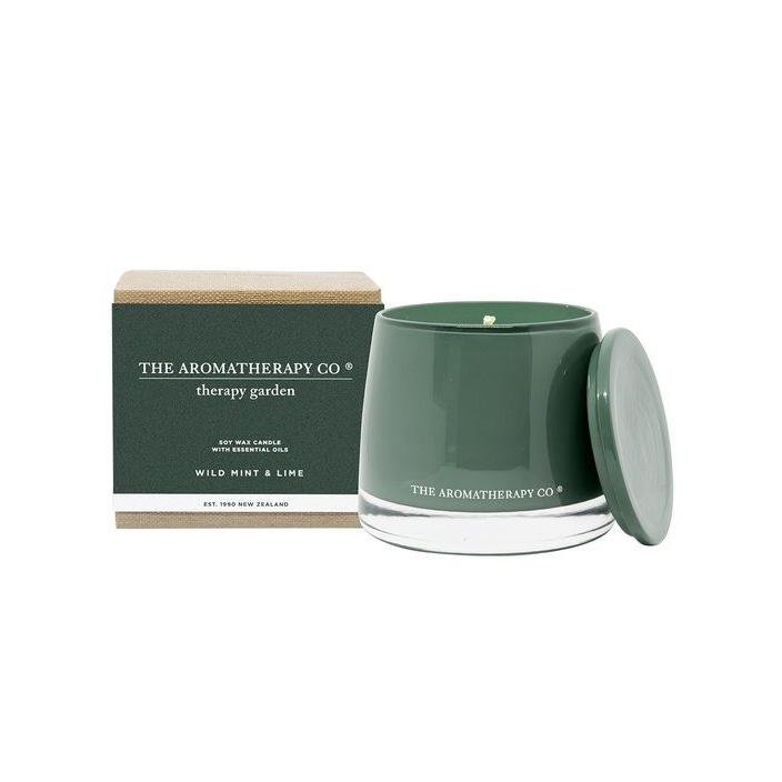 260g Therapy Garden Lime Mint Candle - Minimax