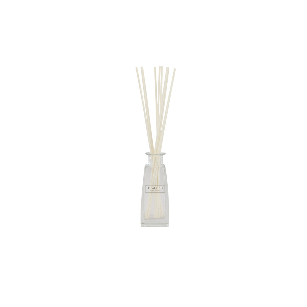 Flower Box Designer Reeds White Mini 28cm | Minimax