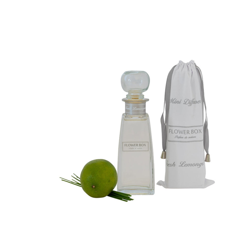 Flower Box Mini Diffuser Fresh Lemongrass 100ml | Minimax