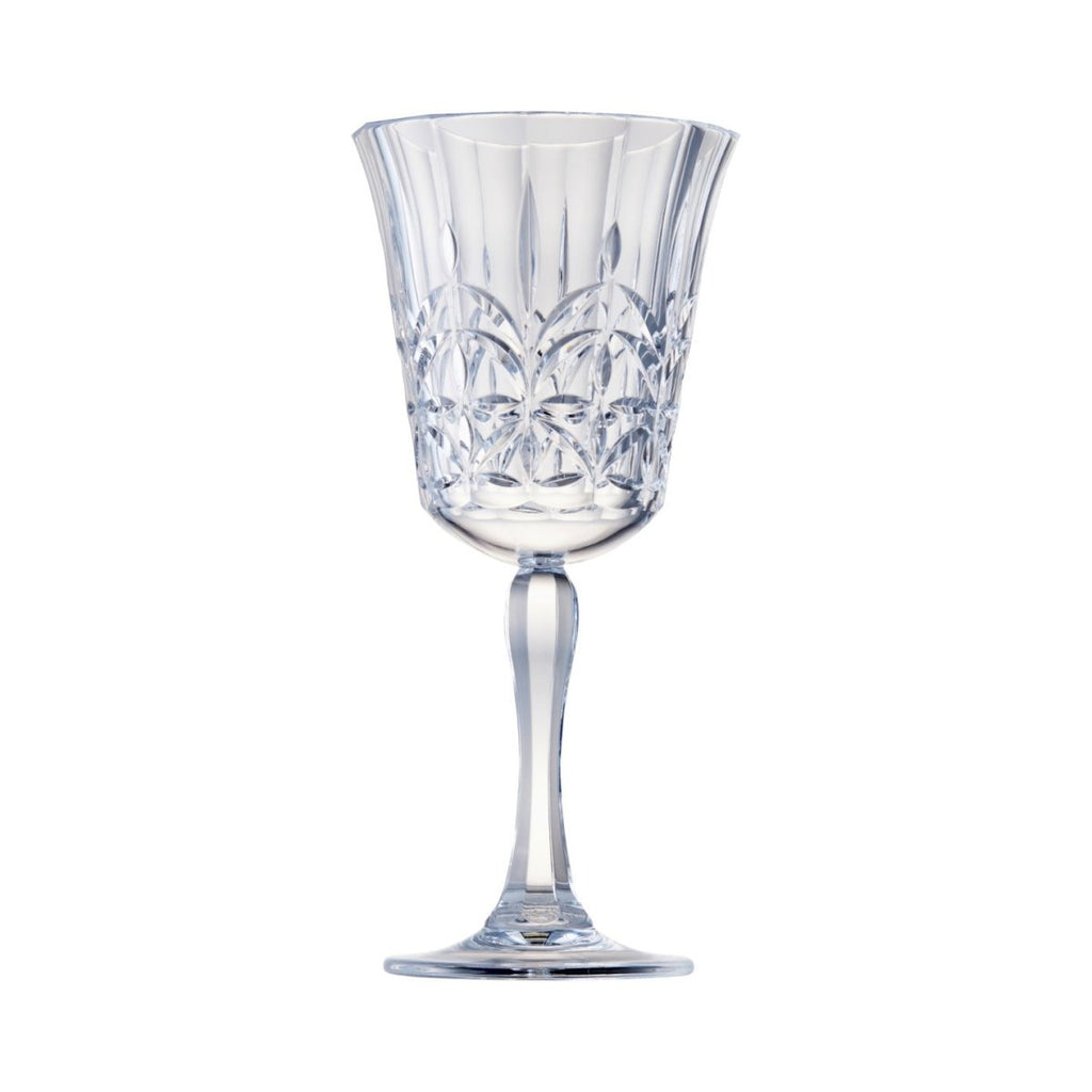 Saltwater Embossed Wine Glass Clear 290ml | Minimax