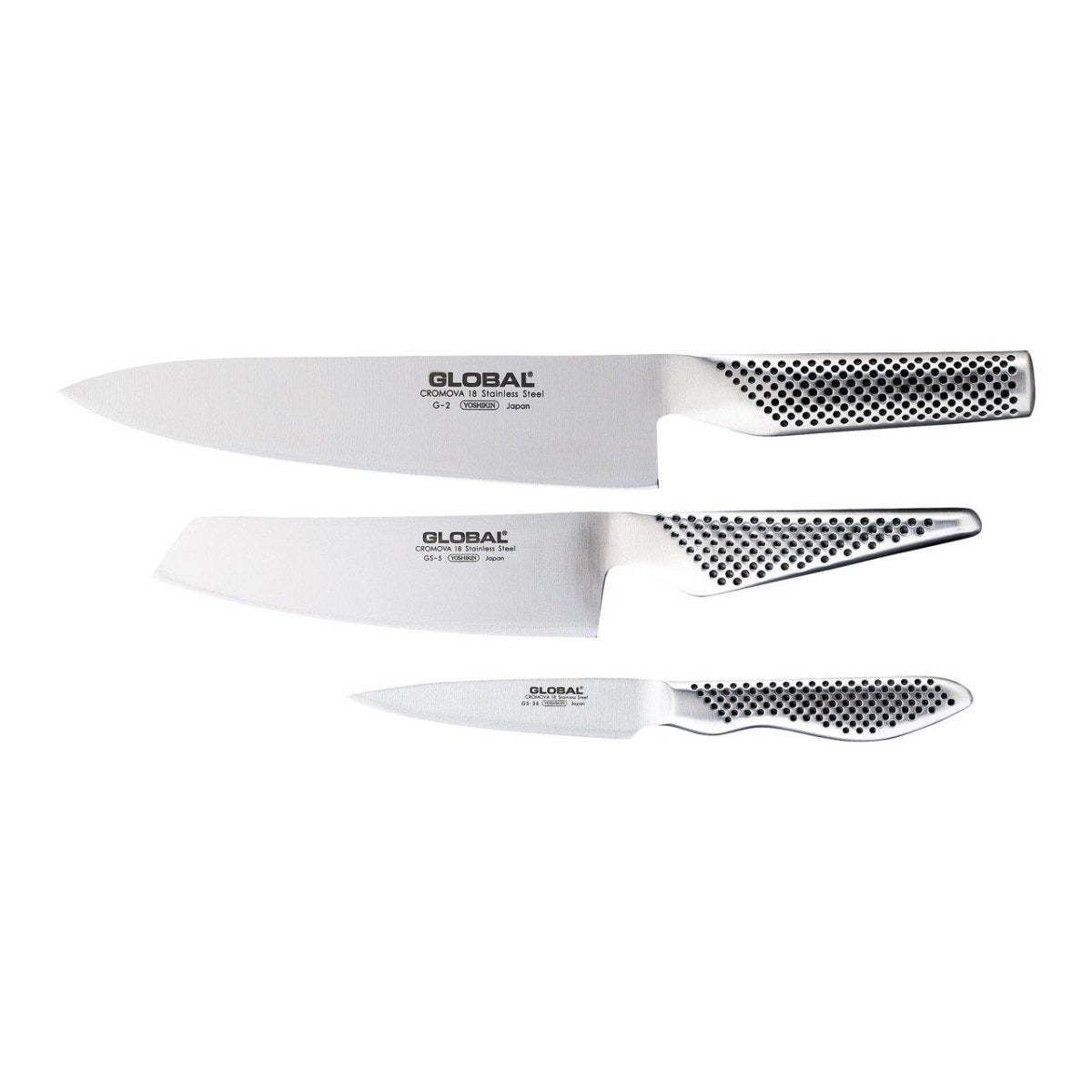 Global Classic Knife Set 3 Piece l Minimax