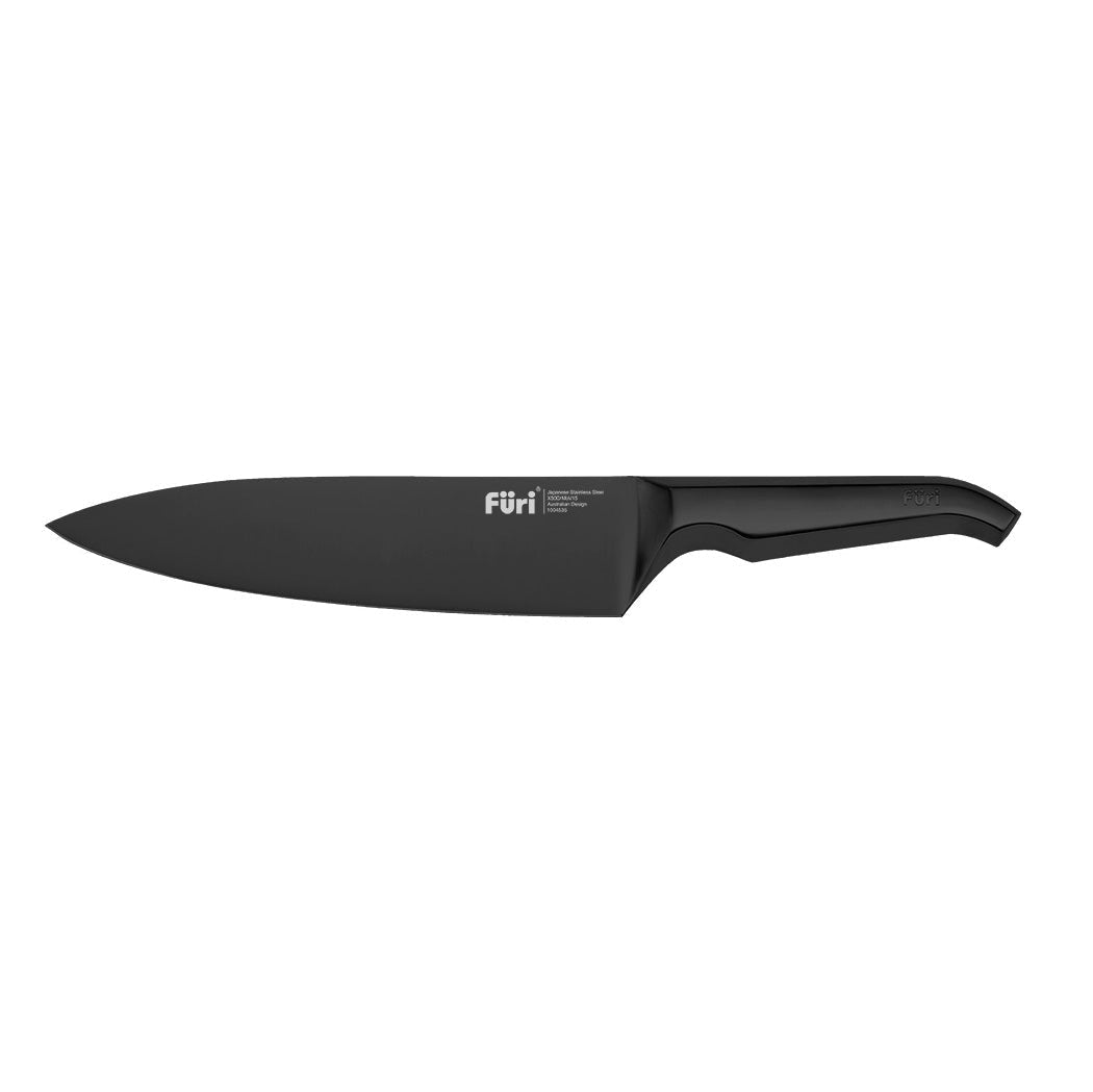 Furi Pro Jet Black Cook's Knife 20cm