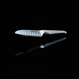 Furi Stone Knife Block Set Black and White Terazzo 6 Piece
