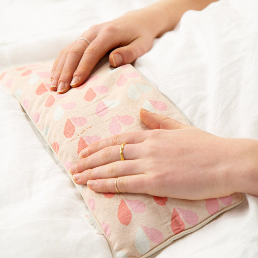 Tonic Heat Pillows Set of 3 - Flannel Heart Textures