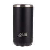 330ml Stainless Steel Black Insulated Cooler Can - Minimax