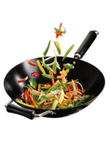 Ken Hom Non-Stick Carbon Steel Wok 35cm | Minimax
