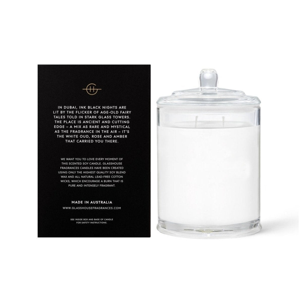 Glasshouse Fragrances Arabian Nights Candle 380g