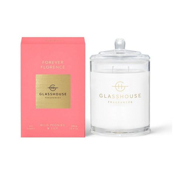 Glasshouse Fragrances Forever Florence Candle 380g