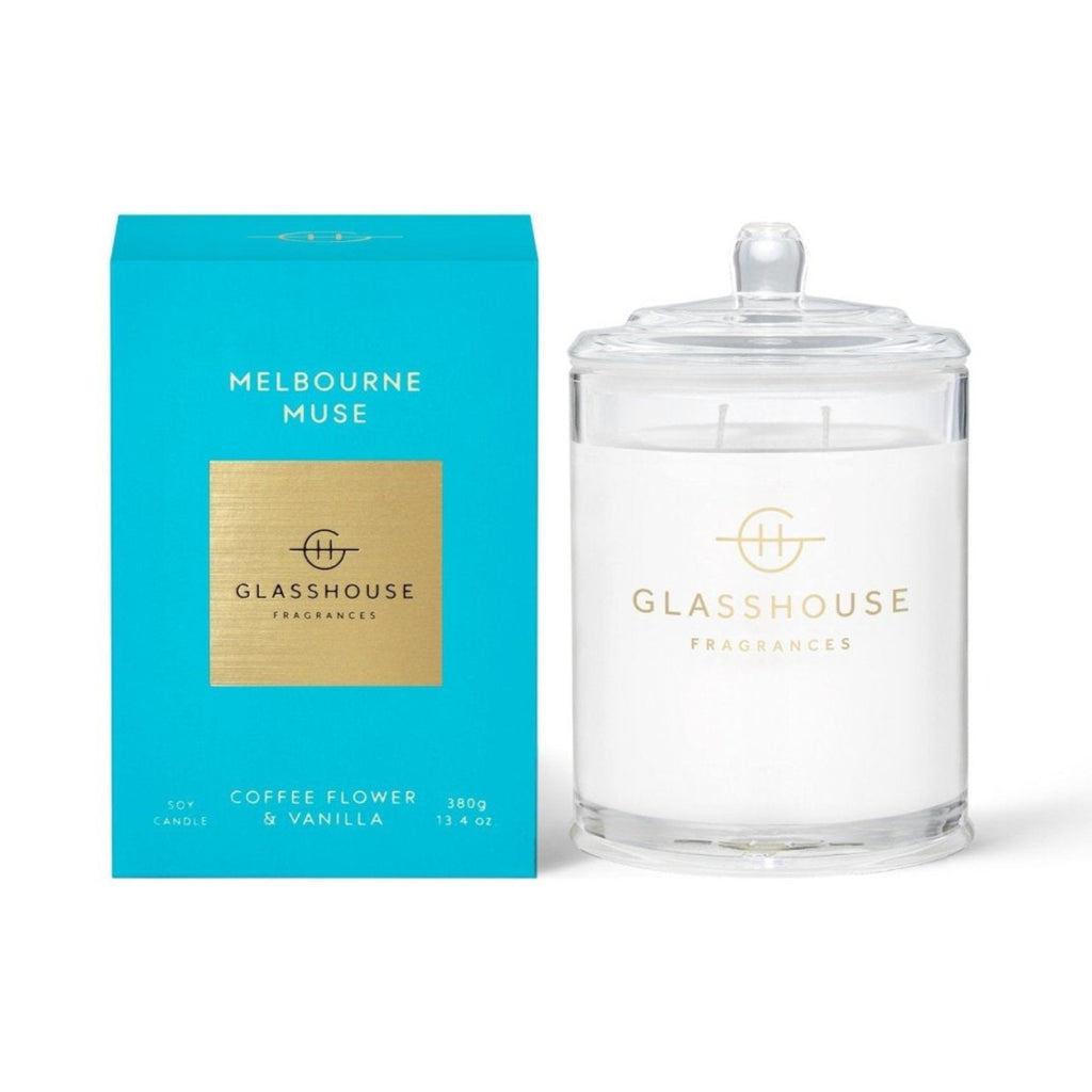 Glasshouse Fragrances Melbourne Muse Candle 380g | Minimax