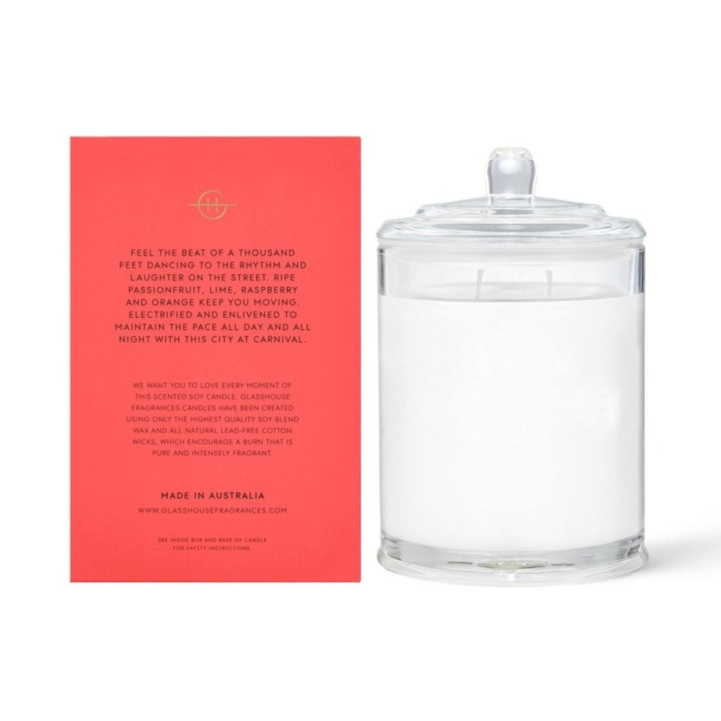 Glasshouse Fragrances One Night In Rio Candle 380g