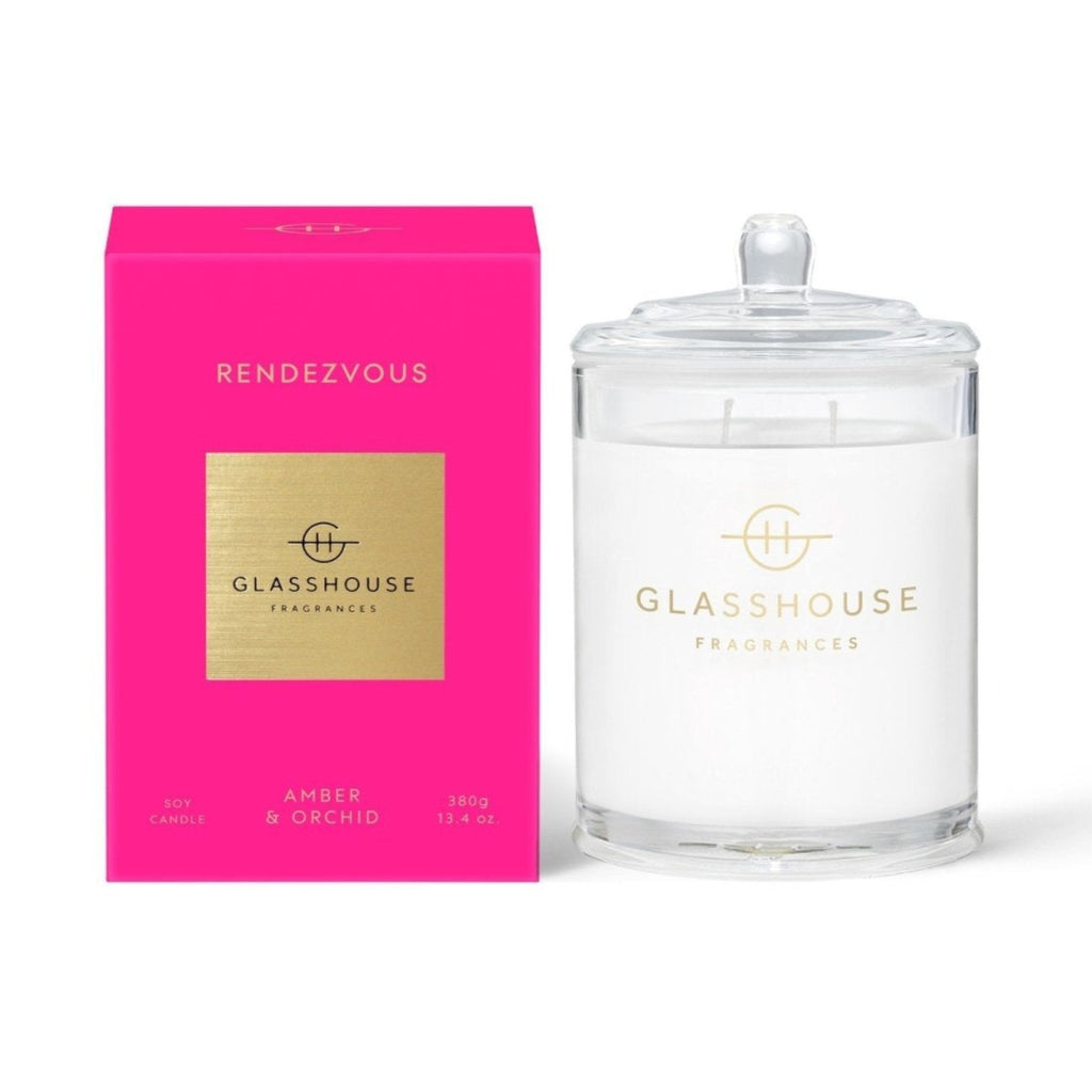 Glasshouse Fragrances Rendezvous Candle 380g