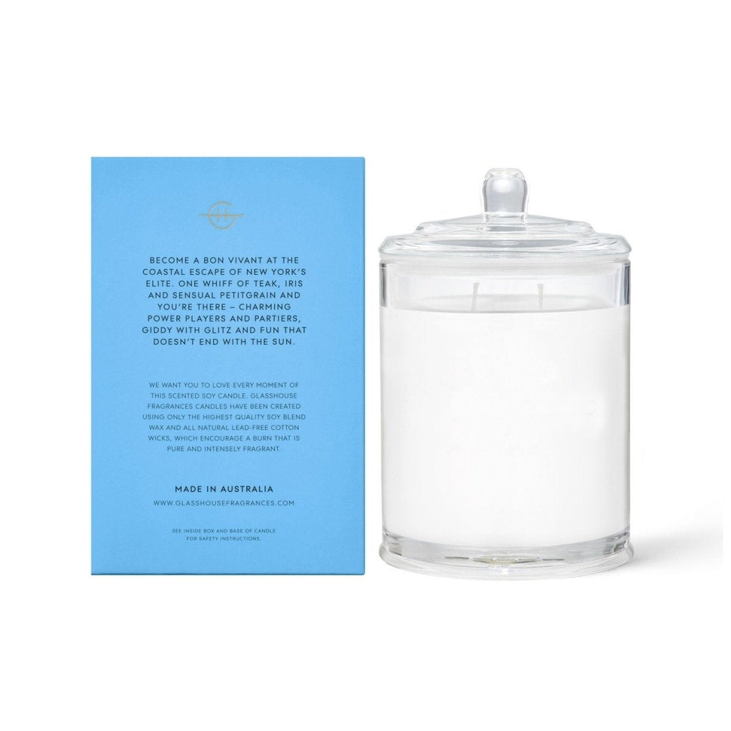 Glasshouse Fragrances The Hamptons Two Wick Candle 380g