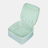 Tonic Large Jewellery Cube - Woven Teal