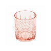 Saltwater Embossed DOF Glass Pink 405ml | Minimax