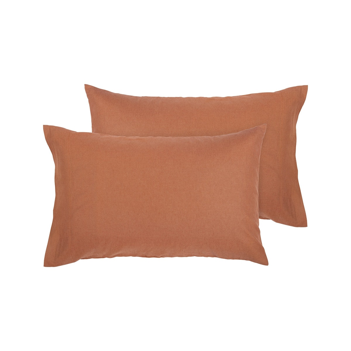 Ecology Dream Standard Pillowcase Pair- Clay