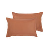 Ecology Dream Standard Pillowcase Pair- Clay