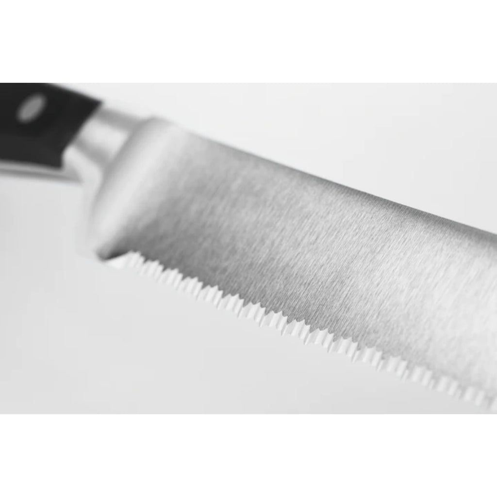 Wusthof Classic White Double Serrated Bread Knife 23cm