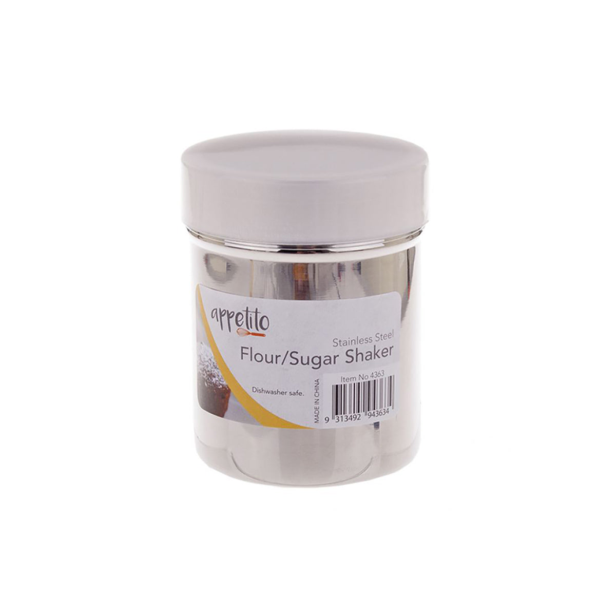 Appetito Stainless Steel Flour/Sugar Shaker | Minimax