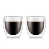 Bodum Pavina Latte Glasses 250ml (Set of 2) | Minimax