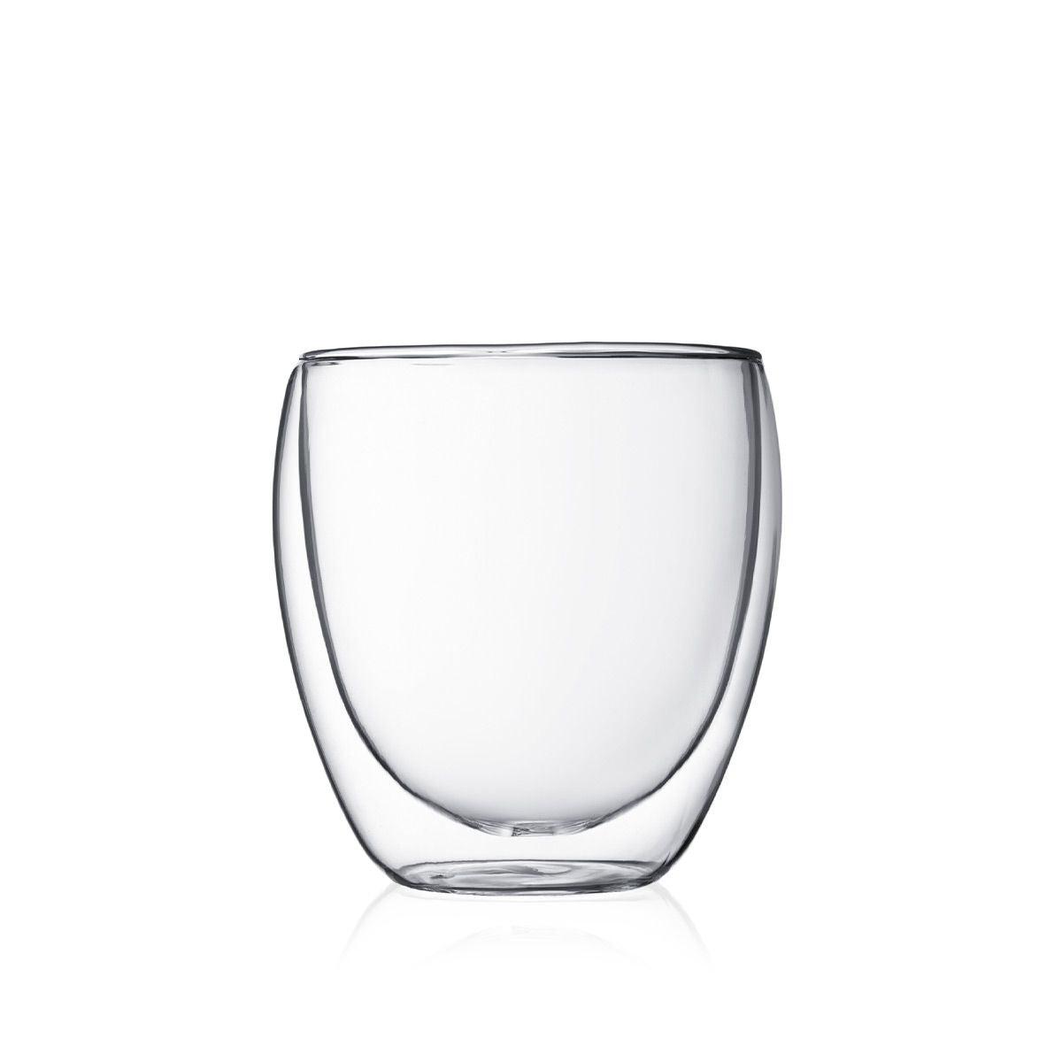 Bodum Pavina Latte Glasses 250ml (Set of 2) | Minimax